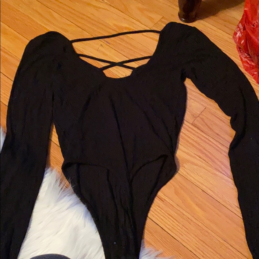 Urban black body suit